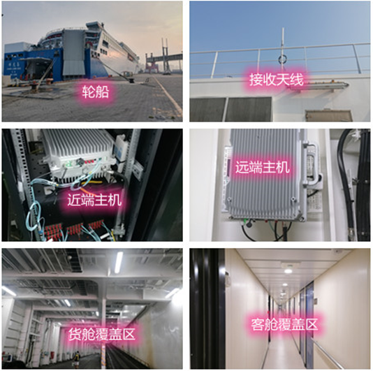  大连海上游轮轮船渔船覆盖案例